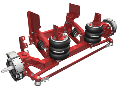 Hendrickson Composilite SCT13 Lightweight Steerable Suspension System