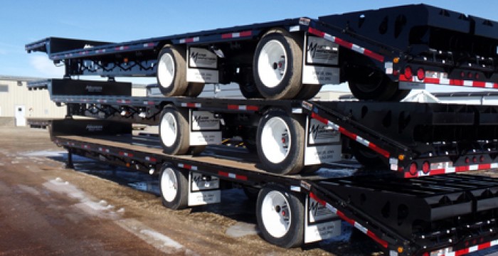 Demco Steel Dropdeck Trailers